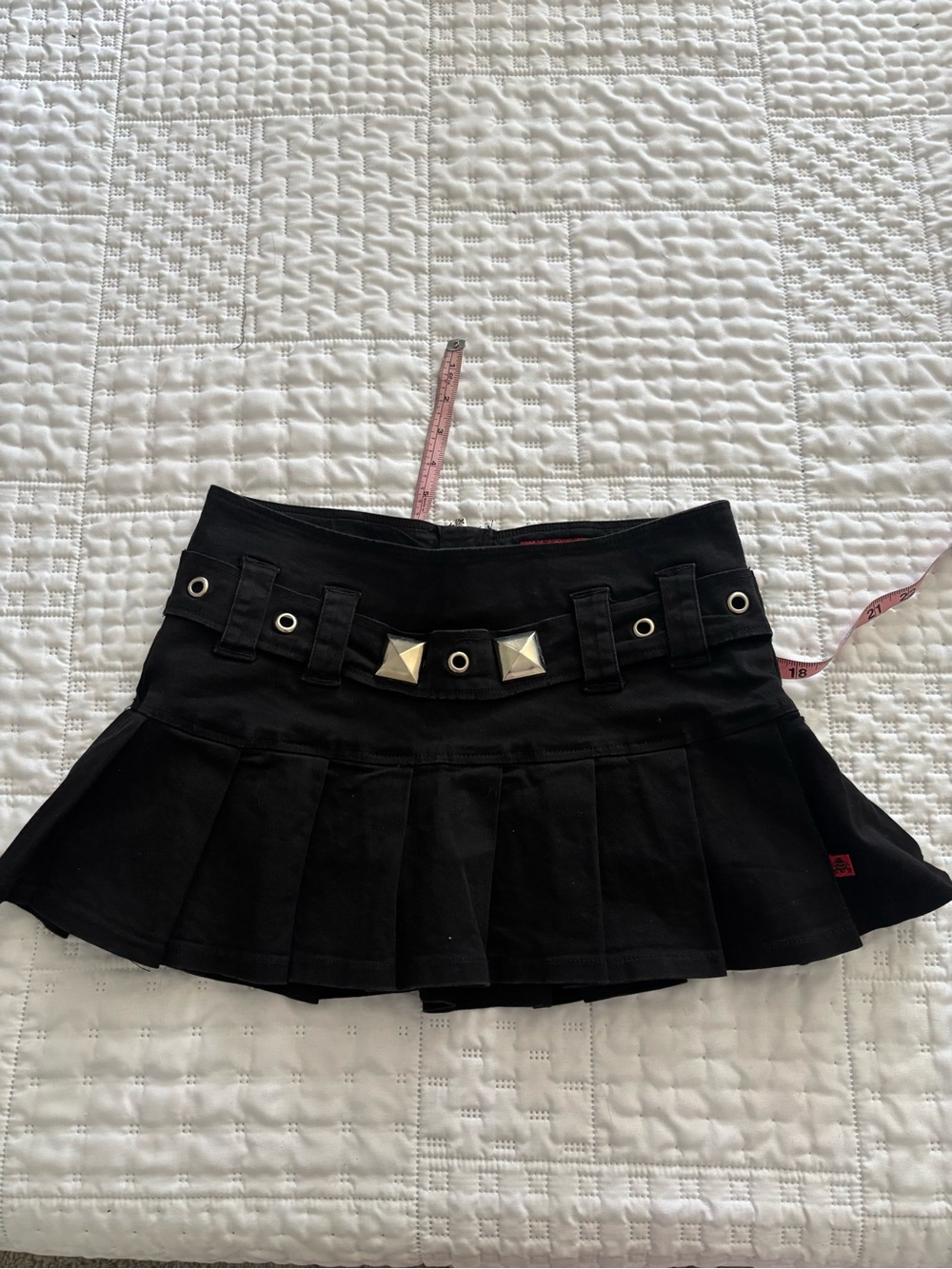 Tripp NYC studded mini skirt
